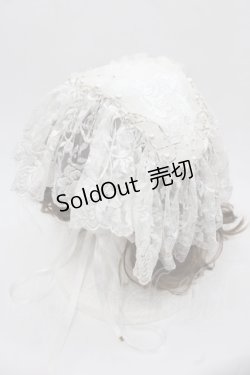 画像1: LOLITAその他(お買取対象外) / レースパールヘッドドレス  アイボリー I-25-11-12-097-LO-AC-SA-ZI