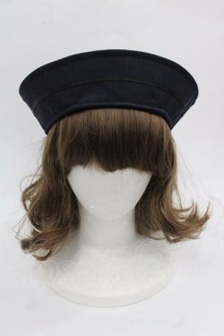 画像2: Kurumi Collaboration / KRM*マリンハット  黒 I-25-11-12-098-LO-AC-SA-ZI