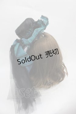 画像3: ALICE and the PIRATES / Crown jellyfishミニハット  黒 I-25-11-12-099-PA-AC-SA-ZI