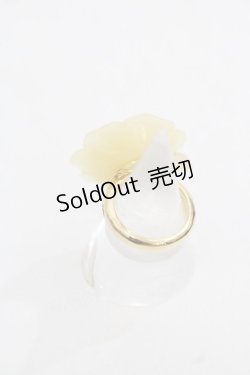 画像2: MILK / ROSEリング  アイボリーＸゴールド I-25-11-12-103-ML-AC-SA-ZI