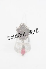 axes femme / ゴシックローズリング  赤 I-25-11-12-104-AX-AC-SA-ZI