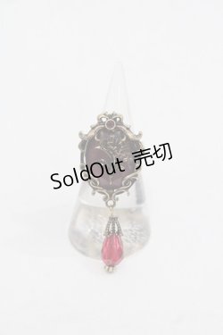 画像1: axes femme / ゴシックローズリング  赤 I-25-11-12-104-AX-AC-SA-ZI