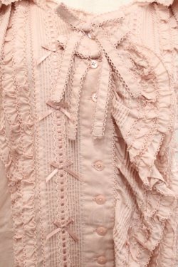 画像3: PINK HOUSE / うさぎの耳フード付きベストブラウス  ピンク I-25-11-12-011-LO-TO-SA-ZI