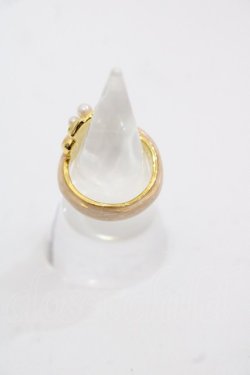 画像2: Q-pot. / まもちゃんからの贈り物リング 9号 ゴールドＸピンク I-25-11-12-105-QP-AC-SA-ZI