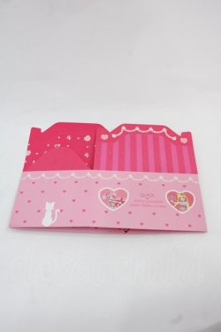 画像1: Q-pot. / ハートフルケーキボックス  ピンク I-25-11-12-110-QP-ZA-SA-ZI