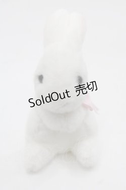 画像3: PINK HOUSE / スイーツスプリングバニーぬいぐいるみコサージュ  白Ｘピンク I-25-11-12-113-LO-ZA-SA-ZI