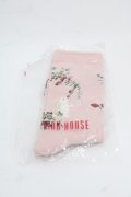 PINK HOUSE / 野いちごの森モチーフソックス  ピンク I-25-11-12-117-LO-ZA-SA-ZI