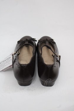 画像2: m petit by misako / 防水パンプス M ブラウン I-25-11-12-121-LO-SH-SA-ZI