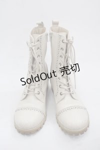 PINK HOUSE / レースアップレザーブーツ 2(S) アイボリー I-25-11-12-122-LO-SH-SA-ZI
