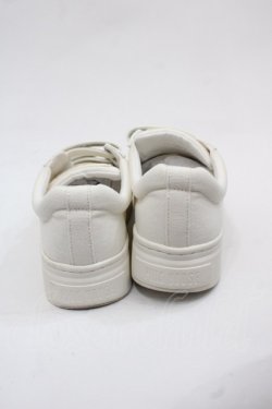 画像2: PINK HOUSE / ピンクハウスロゴ刺繍ベルクロスニーカー 2(S) アイボリー I-25-11-12-124-LO-SH-SA-ZI