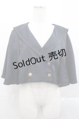 Kurumi Collaboration / マリンアカデミアケープ S ネイビー I-25-11-12-016-LO-JA-SA-ZI