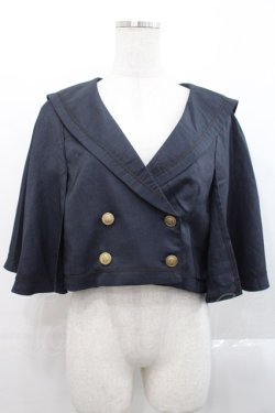 画像1: Kurumi Collaboration / マリンアカデミアケープ S ネイビー I-25-11-12-016-LO-JA-SA-ZI