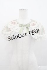 metamorphose / アンティークブーケケープ  グリーン I-25-11-12-017-ME-JA-SA-ZI