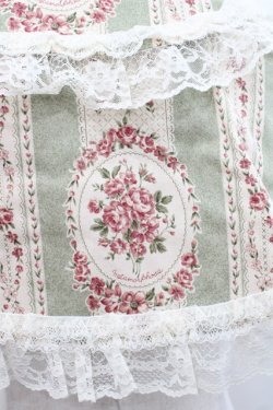 画像3: metamorphose / アンティークブーケケープ  グリーン I-25-11-12-017-ME-JA-SA-ZI