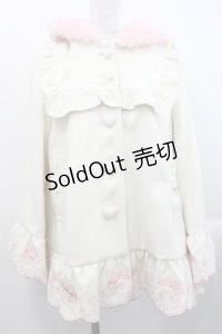 DearMyLove / My Melodyコート LL アイボリーＸピンク I-25-11-12-019-EL-CO-SA-ZI