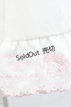 画像6: DearMyLove / My Melodyコート LL アイボリーＸピンク I-25-11-12-019-EL-CO-SA-ZI