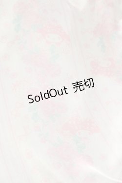 画像8: DearMyLove / My Melodyコート LL アイボリーＸピンク I-25-11-12-019-EL-CO-SA-ZI