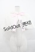 Angelic Pretty / Magic Catケープ  白ｘピンク I-25-11-12-020-AP-JA-SA-ZI