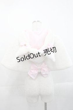画像2: Angelic Pretty / Magic Catケープ  白ｘピンク I-25-11-12-020-AP-JA-SA-ZI