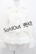 Angelic Pretty / Princess Catコート  白 I-25-11-12-021-AP-CO-SA-ZI