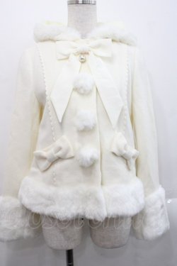 画像1: Angelic Pretty / Princess Catコート  白 I-25-11-12-021-AP-CO-SA-ZI