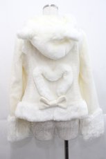 画像2: Angelic Pretty / Princess Catコート  白 I-25-11-12-021-AP-CO-SA-ZI (2)