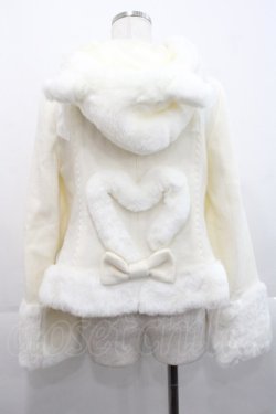 画像2: Angelic Pretty / Princess Catコート  白 I-25-11-12-021-AP-CO-SA-ZI