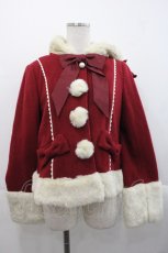 画像1: Angelic Pretty / Princess Catコート  ボルドー I-25-11-12-022-AP-CO-SA-ZT0406I (1)