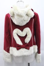 画像2: Angelic Pretty / Princess Catコート  ボルドー I-25-11-12-022-AP-CO-SA-ZT0406I (2)