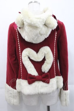 画像2: Angelic Pretty / Princess Catコート  ボルドー I-25-11-12-022-AP-CO-SA-ZI