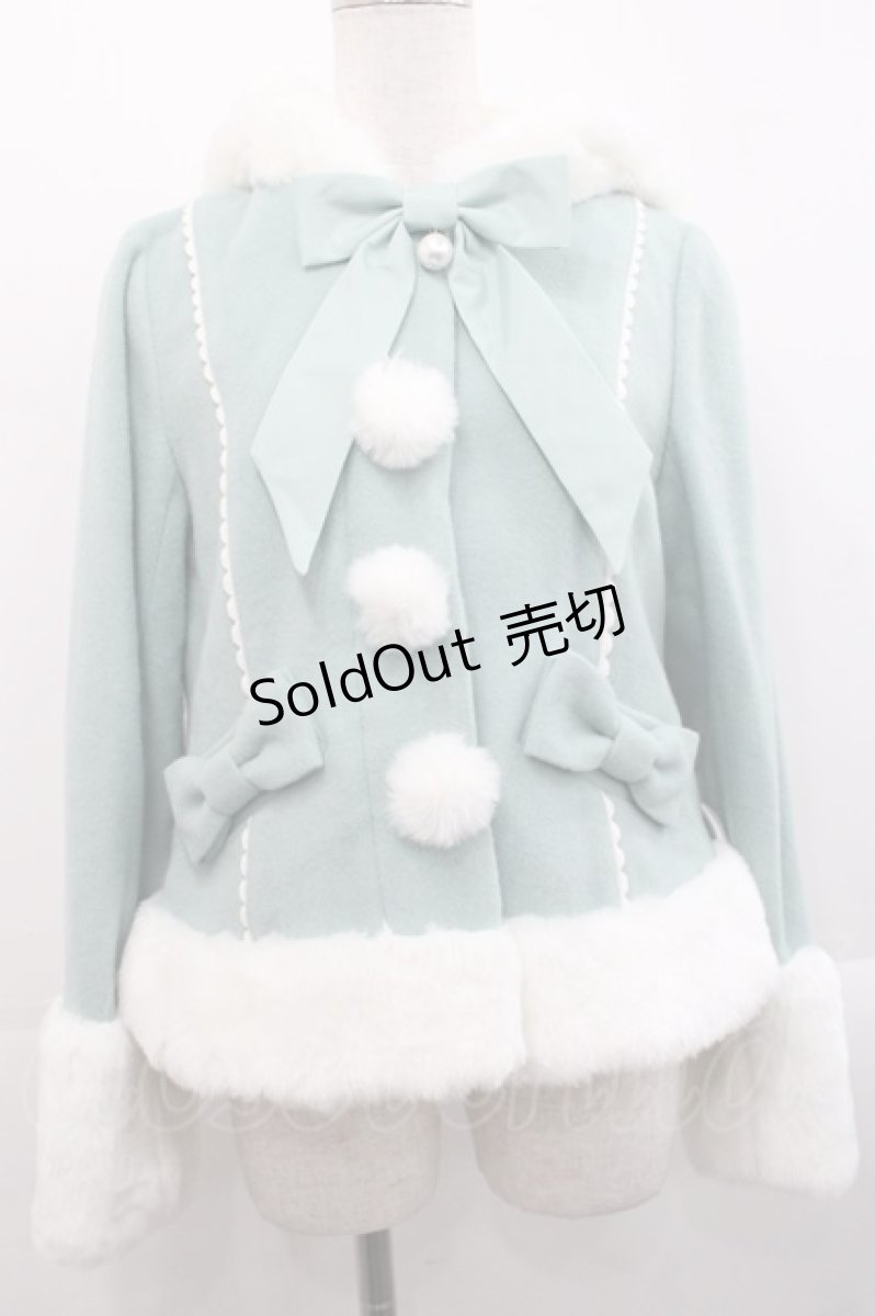 画像1: Angelic Pretty / Princess Catコート  ミント I-25-11-12-023-AP-CO-SA-ZI (1)