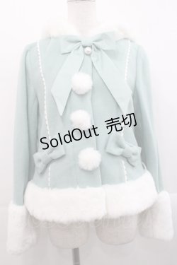 画像1: Angelic Pretty / Princess Catコート  ミント I-25-11-12-023-AP-CO-SA-ZI