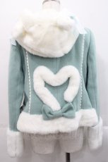 画像2: Angelic Pretty / Princess Catコート  ミント I-25-11-12-023-AP-CO-SA-ZI (2)