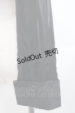 画像5: alice auaa / ストライプシフォンショートジャケット 3 黒 I-25-11-12-025-AA-JA-SA-ZI