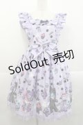 Angelic Pretty / Happy Treat Partyジャンパースカート  ラベンダー I-25-11-12-026-AP-OP-SA-ZI