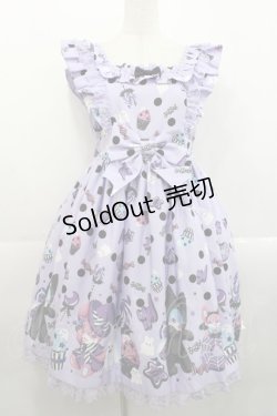 画像1: Angelic Pretty / Happy Treat Partyジャンパースカート  ラベンダー I-25-11-12-026-AP-OP-SA-ZI