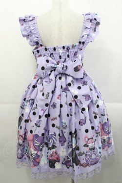 画像2: Angelic Pretty / Happy Treat Partyジャンパースカート  ラベンダー I-25-11-12-026-AP-OP-SA-ZI