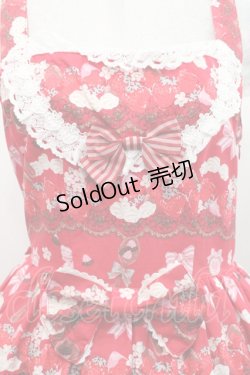 画像3: BABY,THE STARS SHINE BRIGHT / Creamy Berry Fairy Dream柄ジャンパースカートI  エンジ I-25-11-14-028-BA-OP-SA-ZI