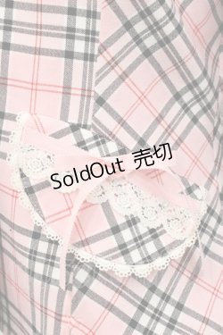 画像3: BABY,THE STARS SHINE BRIGHT / バーバリーチェックジャケット  ピンク I-25-11-14-018-BA-JA-SA-ZI