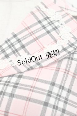 画像4: BABY,THE STARS SHINE BRIGHT / バーバリーチェックジャケット  ピンク I-25-11-14-018-BA-JA-SA-ZI