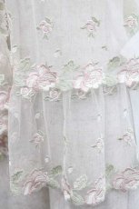画像6: PINK HOUSE / ローズレース使いフード付きベスト  生成り I-25-11-15-030-LO-TO-SA-ZI (6)