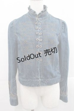 画像1: Jane Marple / デニムナポレオンジャケット M インディゴ I-25-11-15-031-JM-JA-SA-ZI