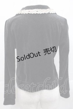 画像2: Jane Marple / ベロアライダース M ブラック I-25-11-15-032-JM-JA-SA-ZI