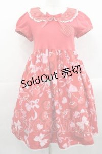 Angelic Pretty / Wrapping Cherryカットワンピース  赤 I-25-11-15-034-AP-OP-SA-ZI