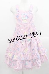 Angelic Pretty / Jelly Candy Toysハートサロペット  ピンク I-25-11-15-035-AP-OP-SA-ZI