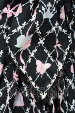 画像4: Angelic Pretty / メモリアルケーキ胸フリルジャンパースカート  黒 I-25-11-15-036-AP-OP-SA-ZI (4)