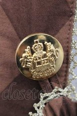 画像5: Angelic Pretty / Chess Chocolate ジャボ付ジャンパースカート  ブラウン I-25-11-15-037-AP-OP-SA-ZI (5)