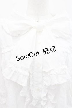 画像4: Angelic Pretty / Charming Frillブラウス(無地)  白 I-25-11-15-004-AP-BL-SA-ZI