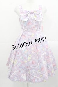 Angelic Pretty / Fancy Stationeryジャンパースカート  ラベンダー I-25-11-15-042-AP-OP-SA-ZI