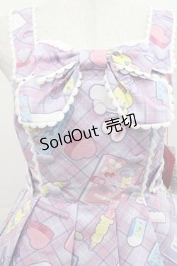 画像3: Angelic Pretty / Fancy Stationeryジャンパースカート  ラベンダー I-25-11-15-042-AP-OP-SA-ZI